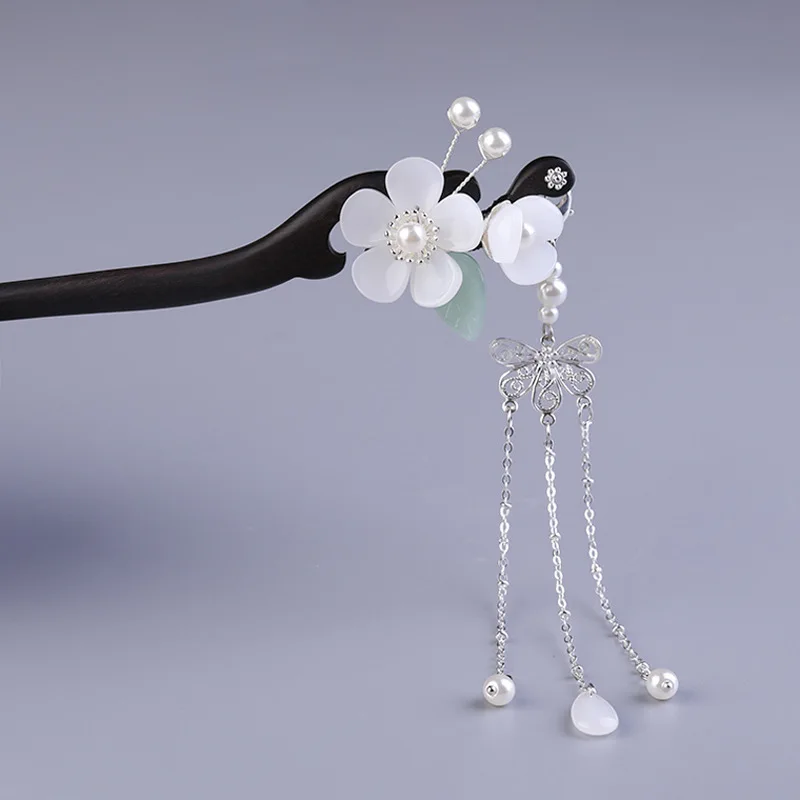 Модные роскошные цветочные шпильки для волос ручной работы принцессы свадебные