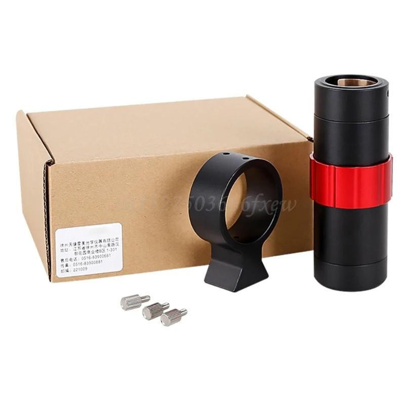 

32mm 1.25" Finderscope Focuser Guide Scope 125mm Focal Length Finderscope with Bracket for astronomical Telescope