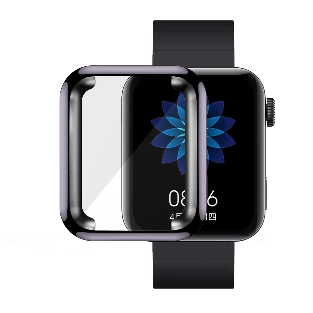 Чехол для mi Watch, ТПУ, мягкая защита экрана, полный охват, защитный чехол для Xiao mi, аксессуары для умных часов, новинка