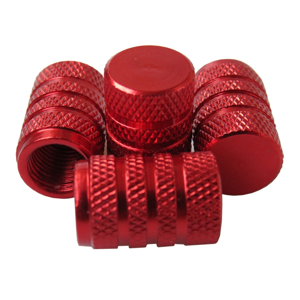 Auto Tire Valve Stem Dust Cap Car Wheel Tyre Caps Universal Automobiles Metal Covers Cars Accessories Aluminum Alloy 4Pcs - купить по