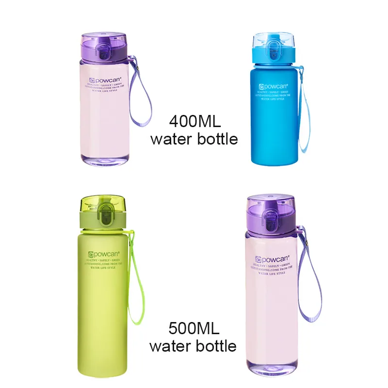 Спортивные бутылки для воды дорожная бутылка минималистичные шейкеры 400 мл/500 мл