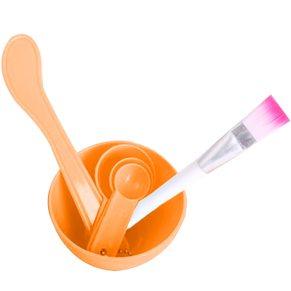 4 шт. DIY маска для лица чаша смешивания кисти ложка косметики циферблатом Красота