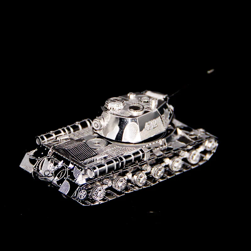 3D Puzzle DIY metal JS-2 TANK mini model kits Collection Toys Gifts earth measurement forging new | Игрушки и хобби