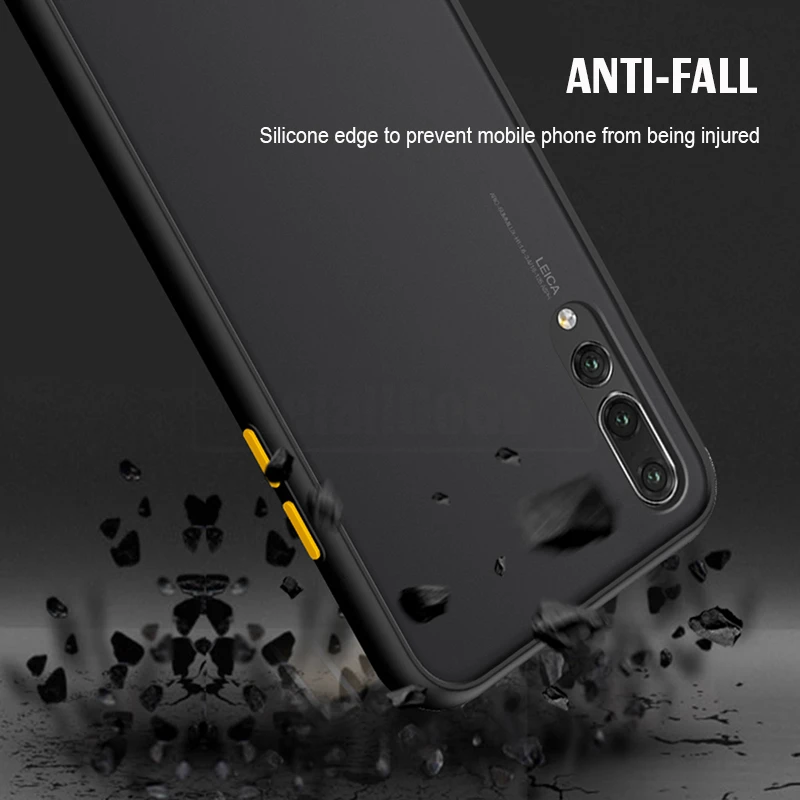 Матовый сенсорный чехол для телефона huawei P20 Pro, силиконовая задняя крышка для huawei P30 Pro, силиконовый чехол, противоударный