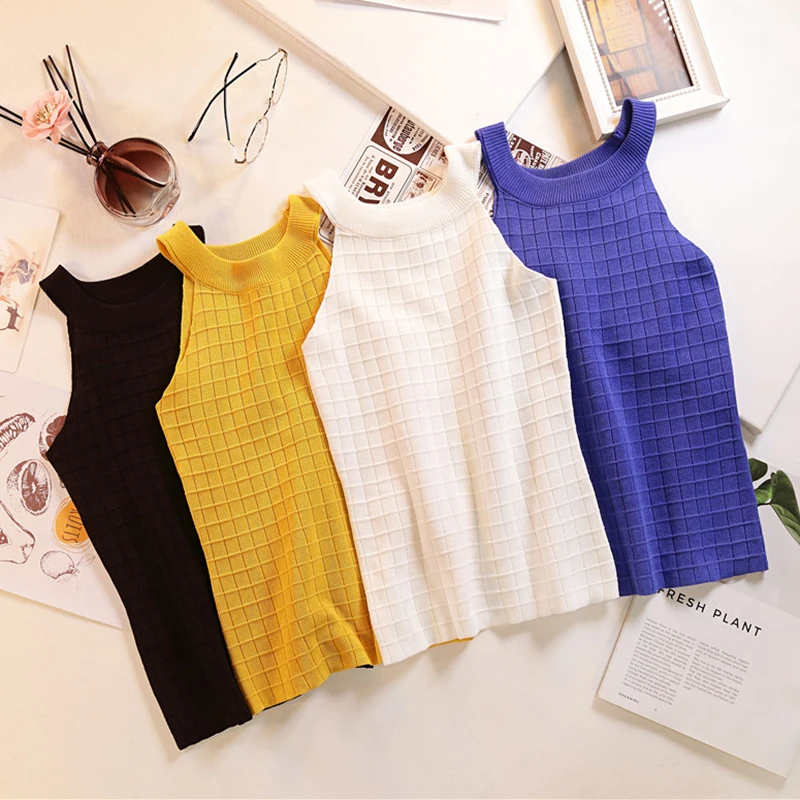 2021 летний резервуар для поддержания свежести Топ Модный свободный винтажный