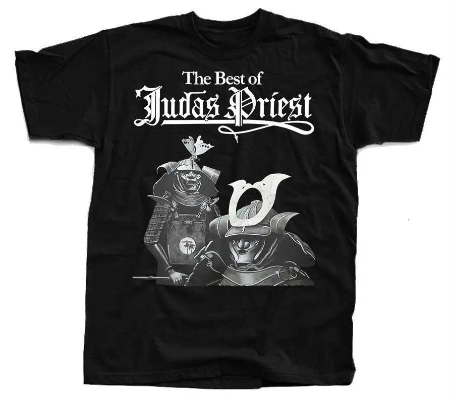 

JUDAS PRIEST The Best of Judas Priest ver. 1 T-Shirt (Black) S-5XL Print T-Shirt Men Men T Shirt 2018 Summer 100% Cotton