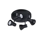 Регулируемая вращающаяся железная лампа 110-260 в GU10, потолочные лампы, промышленное Внутреннее освещение