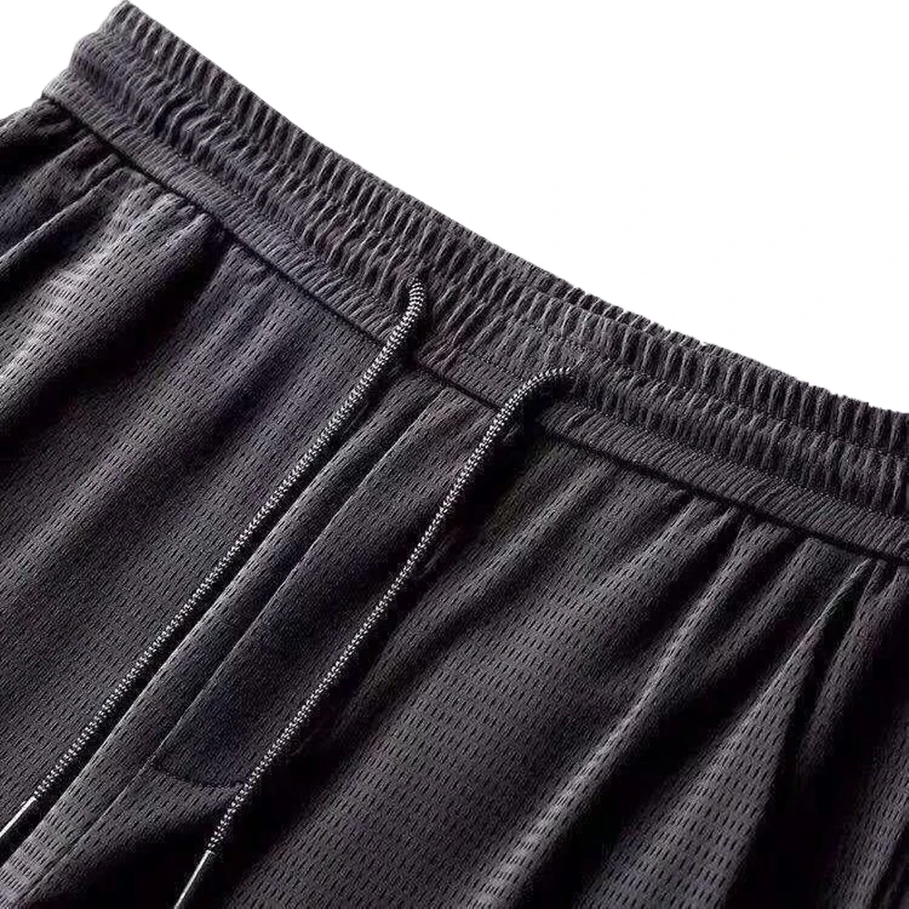 Мужские дышащие повседневные брюки из ледяного шелка Одежда для бега Спортивные