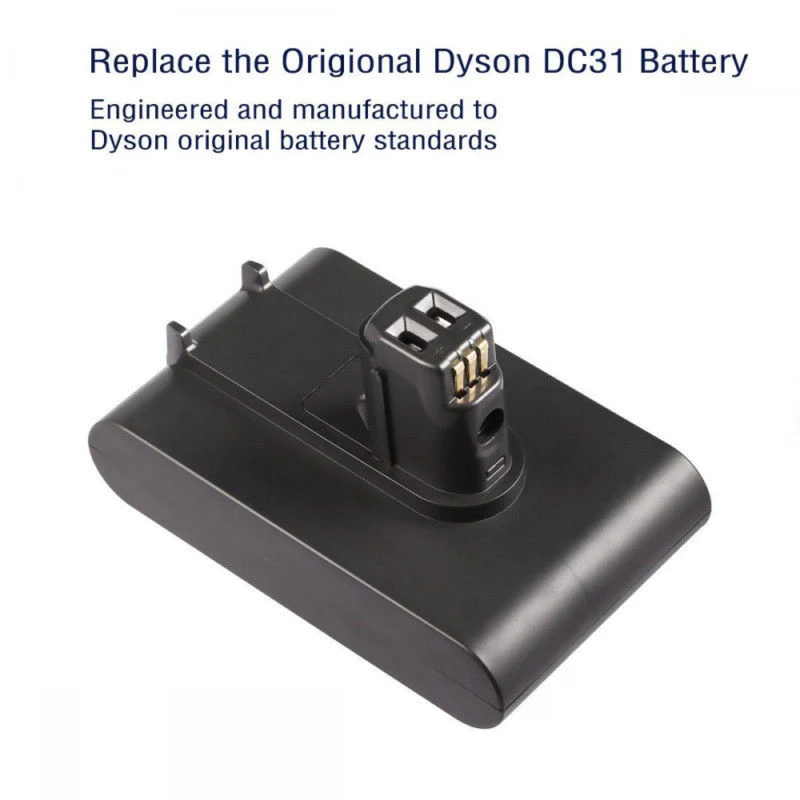 

bonacell 22.2V 4000mAh Li-ion Vacuum Battery For Dyson DC31 DC31A DC44 (Fit Type A) DC31 A Animal Exclusive Dyson DC34 DC44