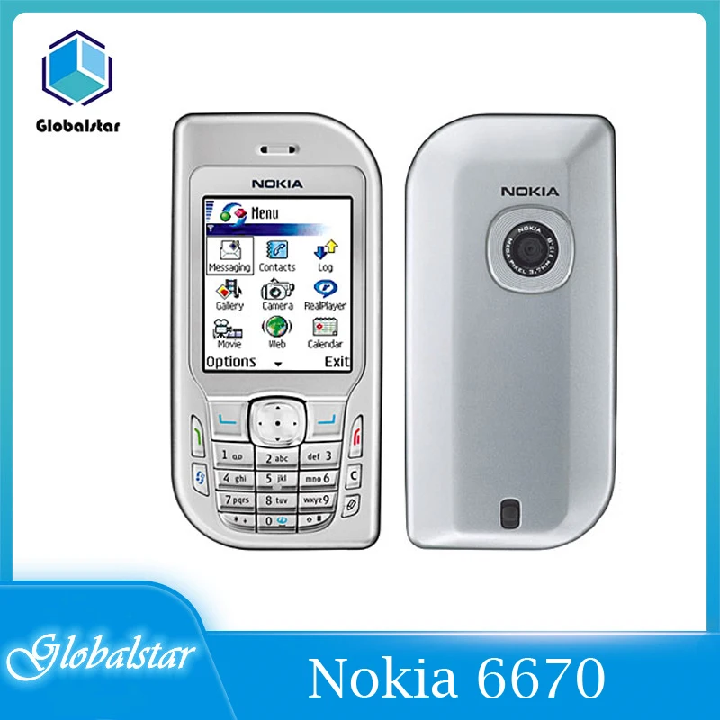 

Nokia 6670 Refurbished Original Unlocked Nokia 6670 phone 2.1' inch GSM 2G mobile phone with one year warranty free shipping