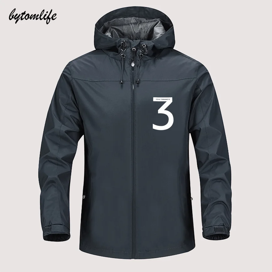 

Y3 Yohji Yamamotos Outdoor Mountaineering sport hunt Windproof Jackets Hooded Comfortable Unisex men Outdoor Jackets TOPS N014