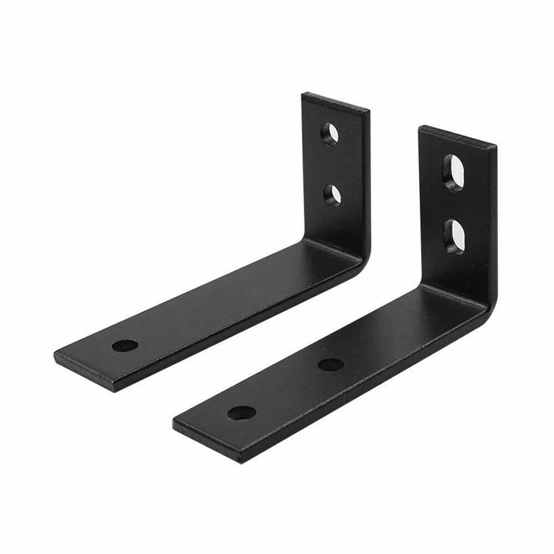 New-Steel Bypass Bracket Wall Mount Sliding Barn Doors Hardware Rack Part Z Design | Обустройство дома