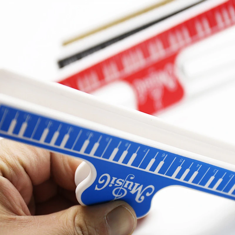 4 шт. 15 см пластмассовая музыкальная оценка фиксированные зажимы бумажный