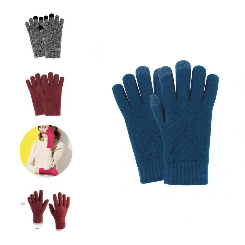 

Outdoor Mittens Wonderful Lightweight Anti-pilling Winter Warm Touchscreen Outdoor Mittens for Indoor Mittens Lady Gloves