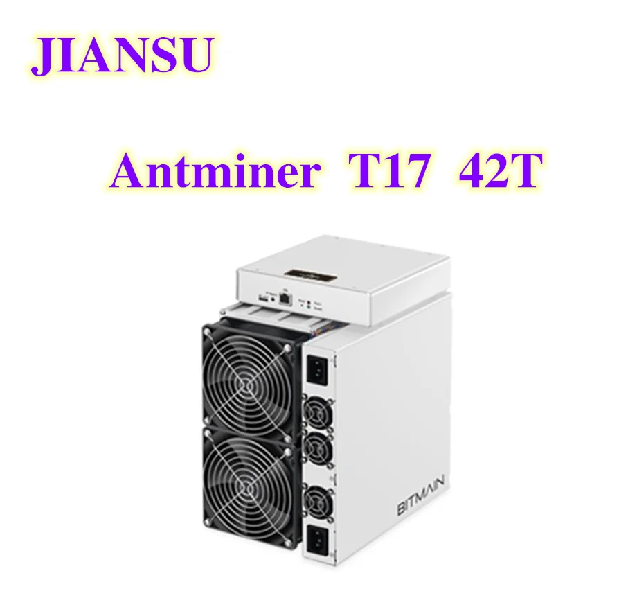 BTC BCH miner AntMiner T17 42TH/S SHA256 Asic лучше чем S9 S11 T15 S15 S17 Z11 B7 T2 T3 WhatsMiner M20 |