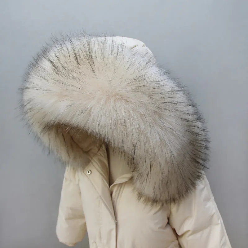 2020 новый стиль меховой воротник женский зимний Высококачественный шарф Мужская