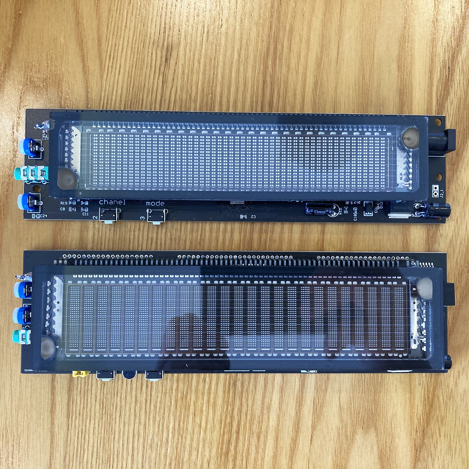 Зеленый флуоресцентный музыкальный спектр светодиодный светильник индикатор