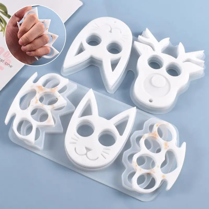 

Силиконовый кота оленя кулон брелок пресс-формы "сделай сам" для самозащиты форма для эпоксидной смолы для кулон ювелирные изделия декорати...