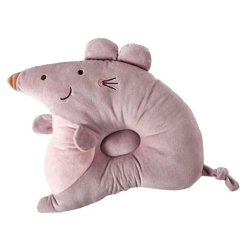 

Baby Pillow Travel Soft Comfortable Elephant Easy to Clean Carry Mouse Suitable for Babies Dolphin Baby Pillow Cartoon Shape