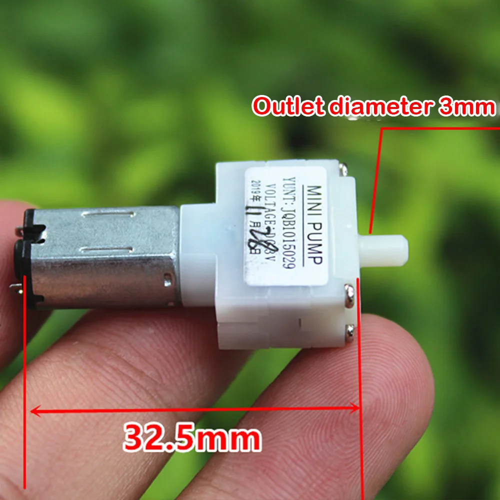 Ультракомпактный воздушный насос M20 кислородный постоянного тока 3 В 5