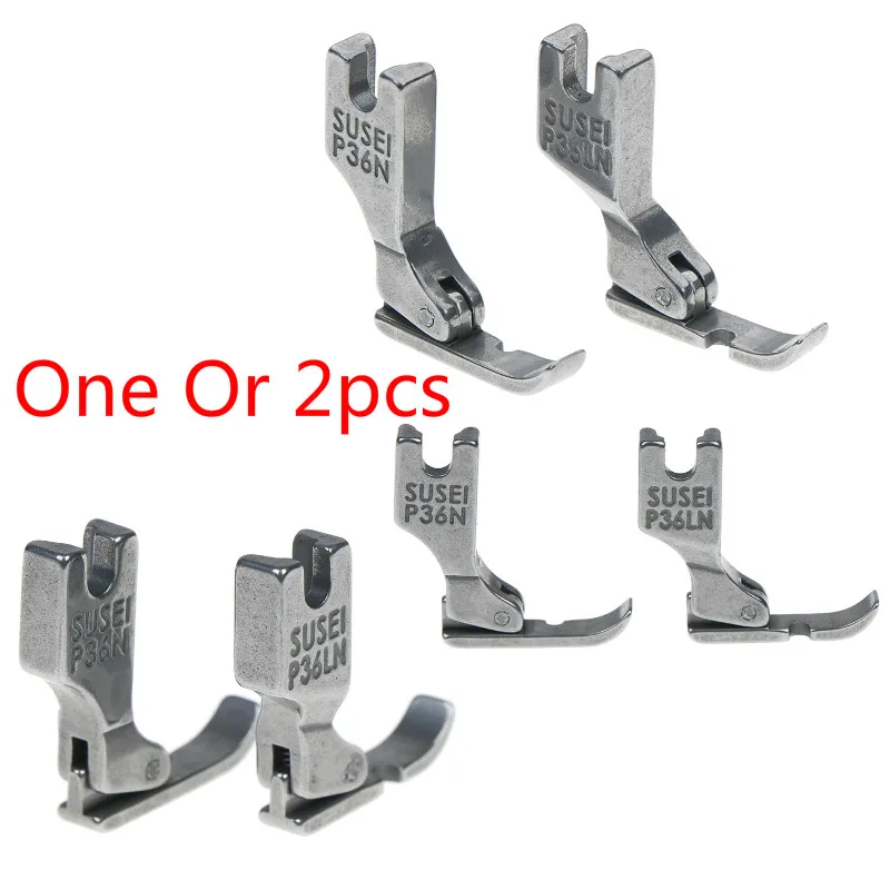 

One Or 2pcs Industrial Sewing Machine Flatcar Unilateral Presser Foot Steel-Sided Zipper Foot P36LN / P36N Presser Foot New!