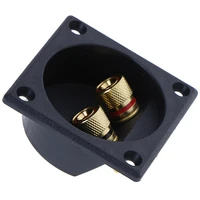 1pc hot selling diy home car stereo screw cup connectors subwoofer plugs 2 way speaker box terminal binding post