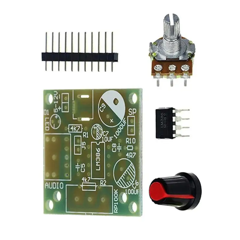 Умный электронный комплект LM386 DIY супер мини аудио усилитель усилителя