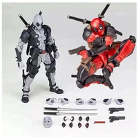 anime deadpool action figures superhero figurines action figure collectible doll toys gift for kids children 16cm