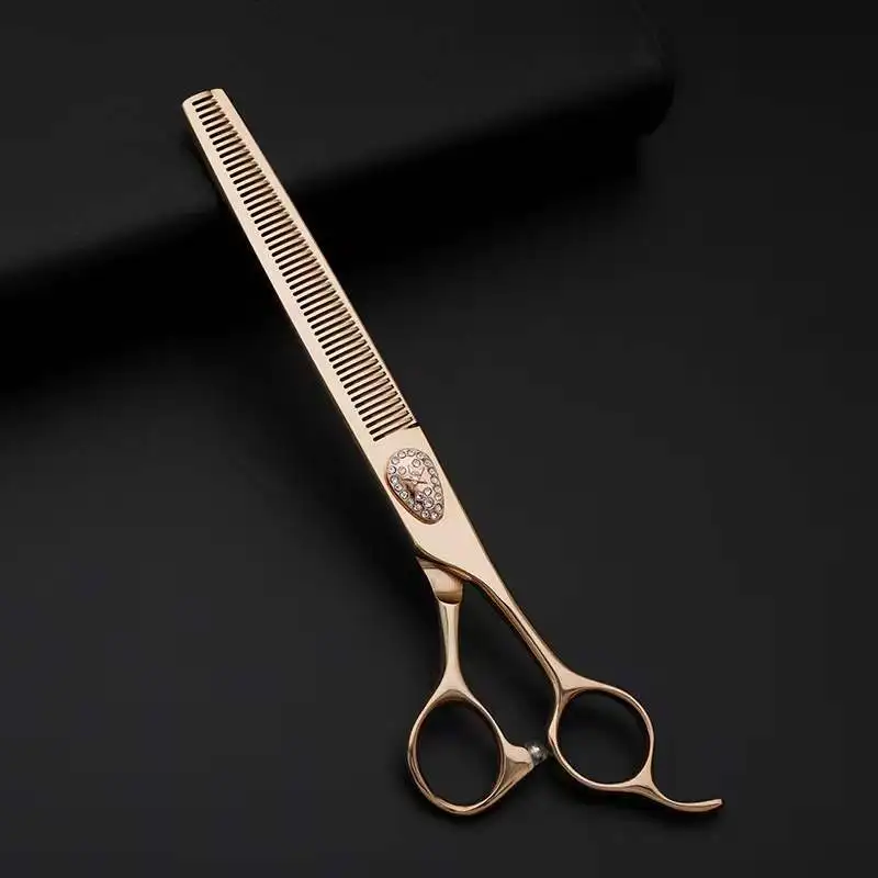 

Professional Japan 440C Stainless Steel 7 inch Pet Dog Grooming Scissors Thinning Shears For Dogs Thinning