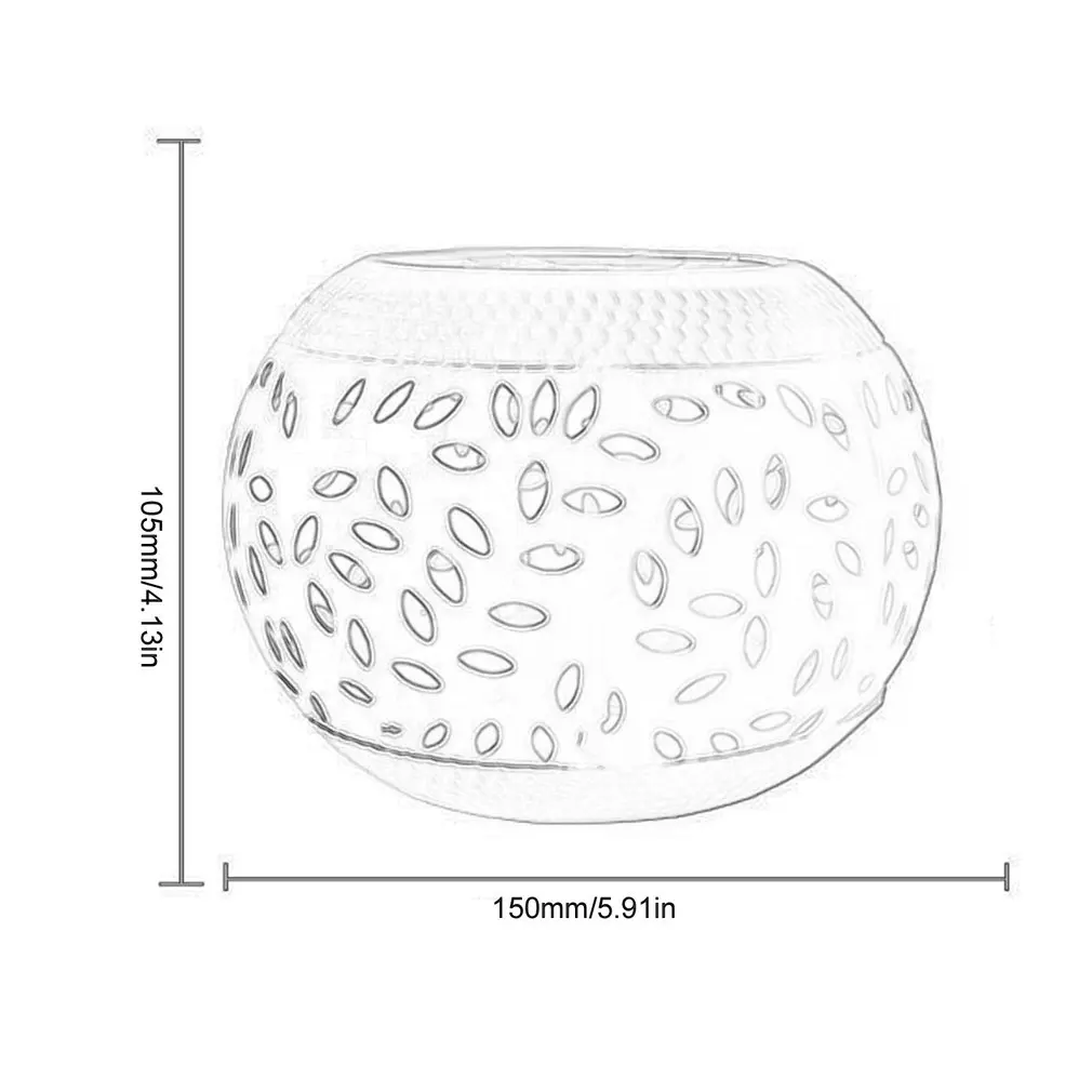 

Hollowed Solar Light For Outdoor LED Waterproof Solar Lanter Decorative Light For Garden Patio Path Courtyard