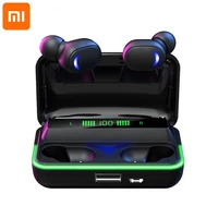 xiaomi tws e10 bluetooth v5 1 earphones 1200mah intelligent noise reduction earbuds led waterproof headsets with microphone
