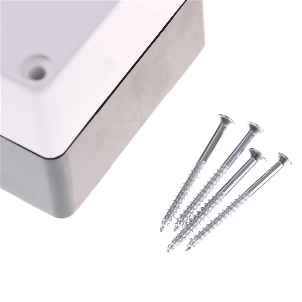 1 шт. пластиковая белая кнопка управления Переключатель коробка станция