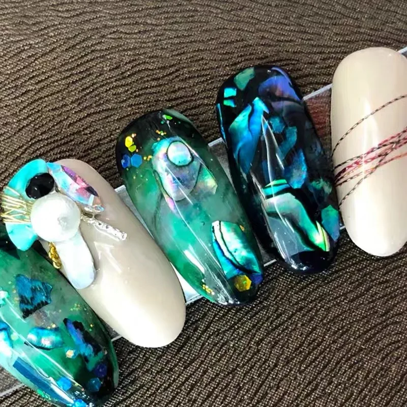 1 шт. кусочки ракушек для маникюра в японском стиле | Дом и сад