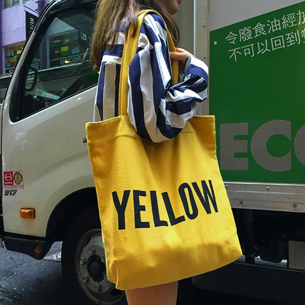 Женская Холщовая Сумка для покупок с принтом Повседневная пляжная Экологически