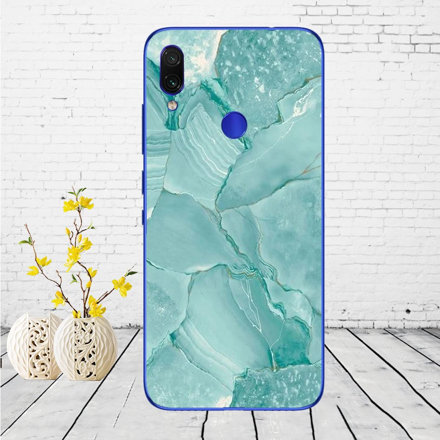 F8 Чехол для Xiaomi Redmi Note 7, силиконовый чехол для Xiaomi Redmi Note 7, задняя крышка, чехол для Redmi Note 7, чехол для телефона - Цвет: F8