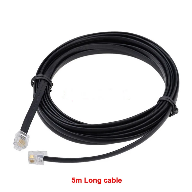1pcs 6 Pin Plug Front Panel Separate Extending Cable 11cm/3m/5m Length 6Pin for TYT TH7800 TH9800 TH-9800 TH-7800 Walkie Talkie - купить по