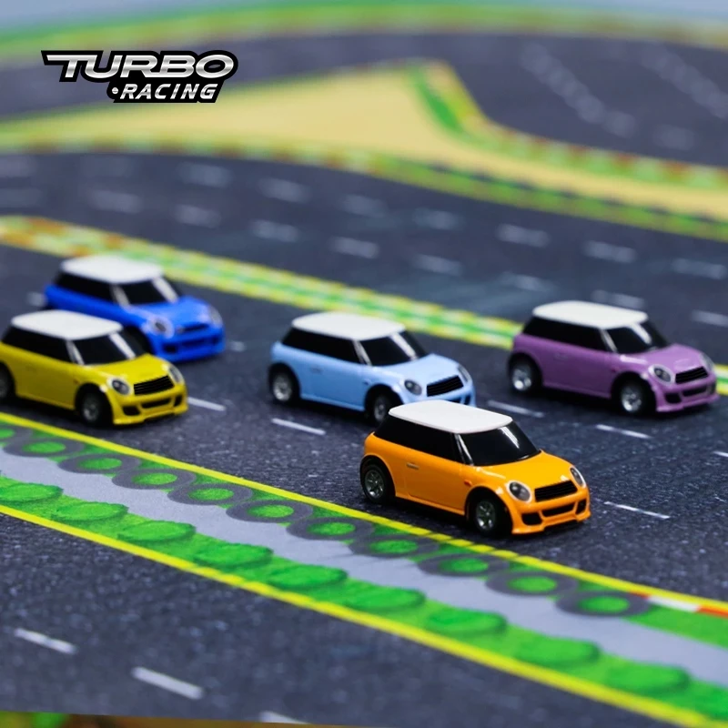 Turbo Racing 1:76 RC автомобиль с 2 x кожуха типа Mini автомобили и дистанционное Управление