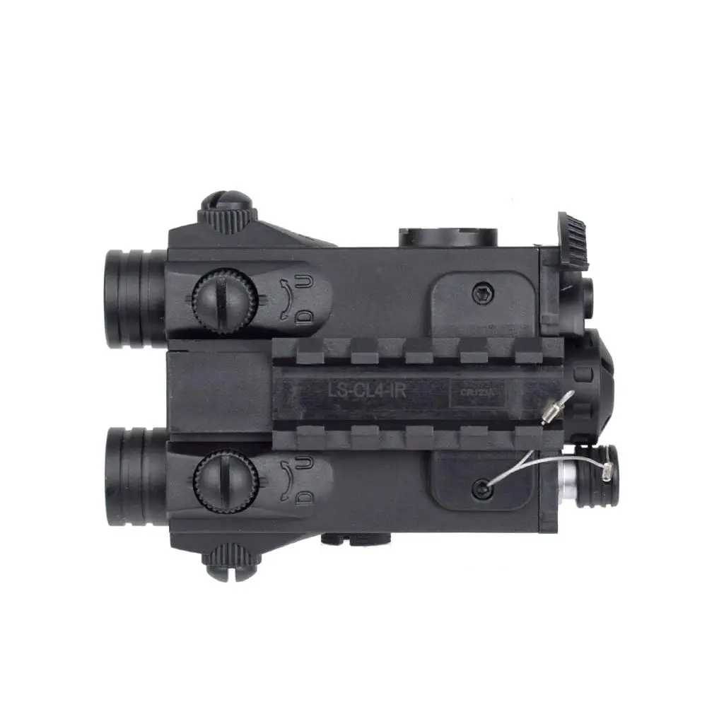 Тактический военный Стандартный двухлучевой светодиодный фонарь зеленый лазер 5