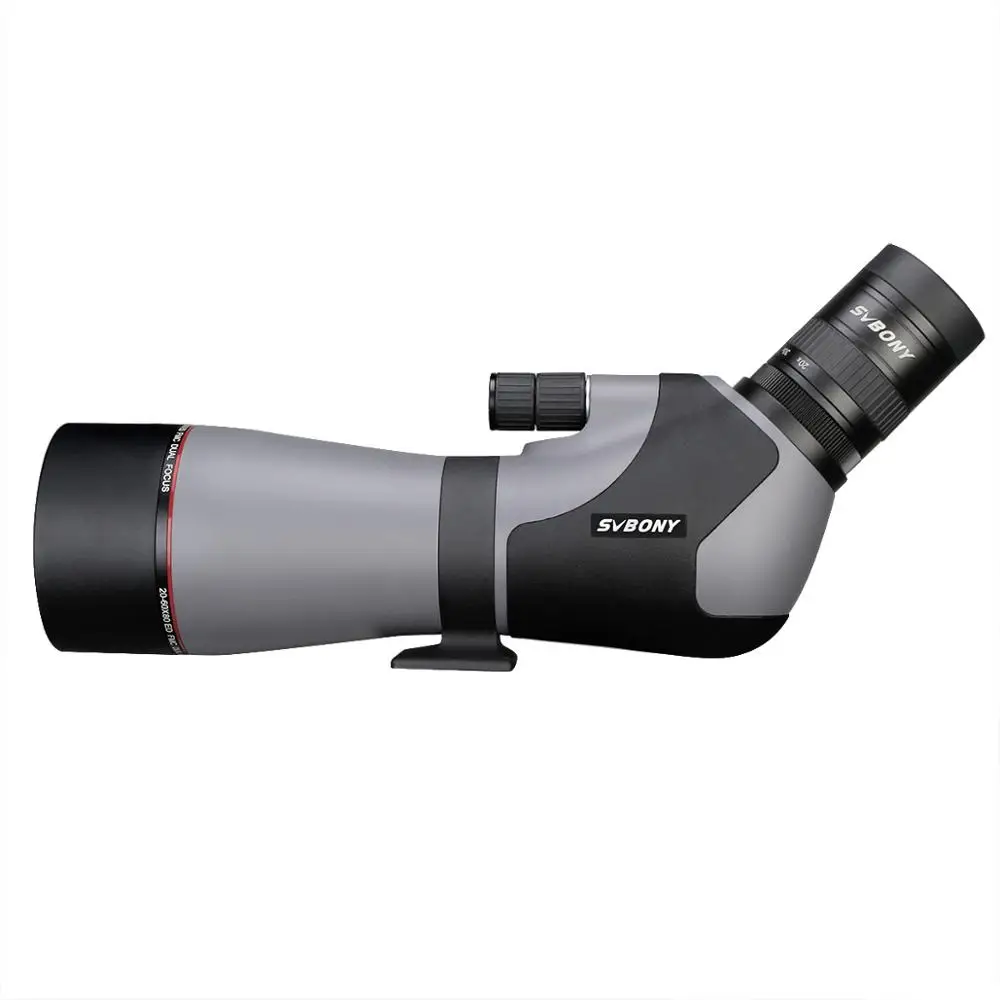 SVBONY Spotting Scope 20-60x80 сверхнизкий дисперсионный ED двойной Фокус телескоп FMC +