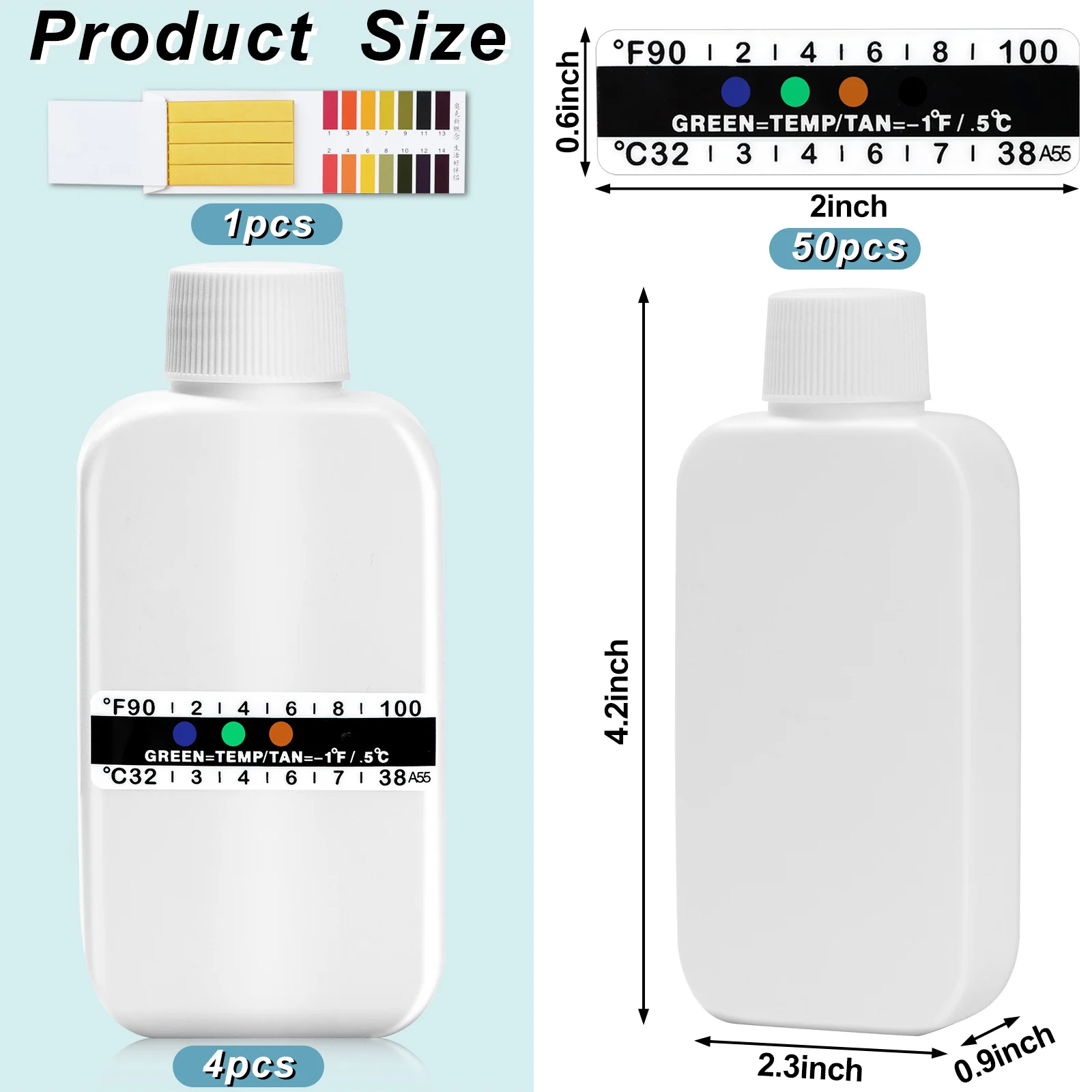 Лидер продаж 1 комплект тестовой бумаги для измерения PH мочи