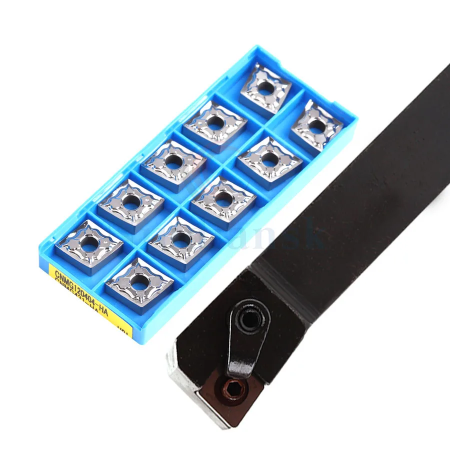 

1PC MCFNR2020K12 MCFNR2525M12 External turning toolholder for CNC machine tools and lathes+10pcs High-strength carbide blade set