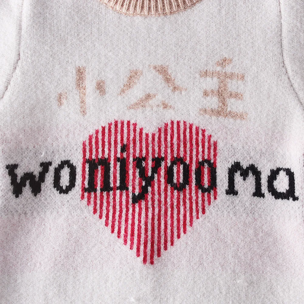 

Autumn Long Sleeve Baby Girls Knit Rompers Lette Knitted Autumn Newborn Boys Jumpsuits Clothes Toddler Sweater Children Overall