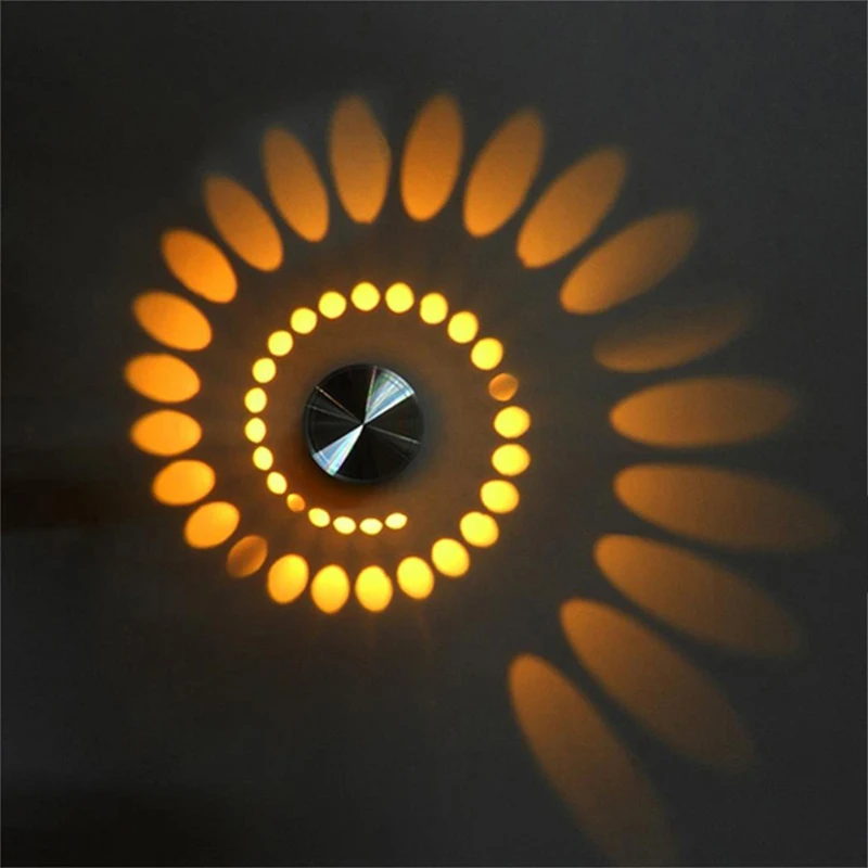 $46.40 Modern LED Ceiling Light 3W RGB Wall Sconce For Art Gallery Decoration Living Room Front Balcony Porch Corridors Lamp Fixture