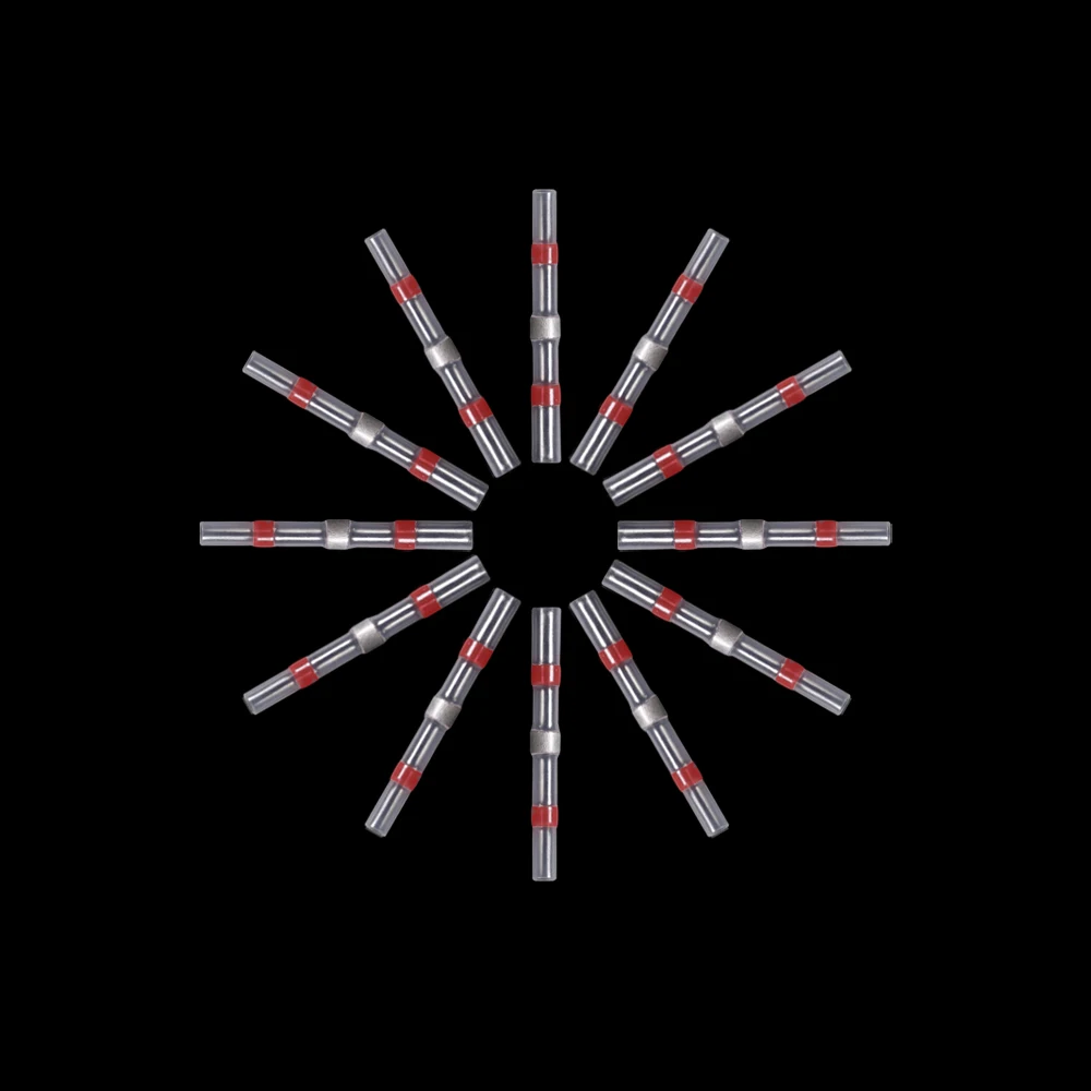 10/20/50 шт. водонепроницаемые термоусадочные стыковые соединители для