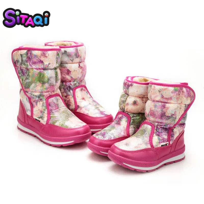 PADRISIMOS/Новая зимняя обувь Детские зимние ботинки Зимние теплые плюшевые