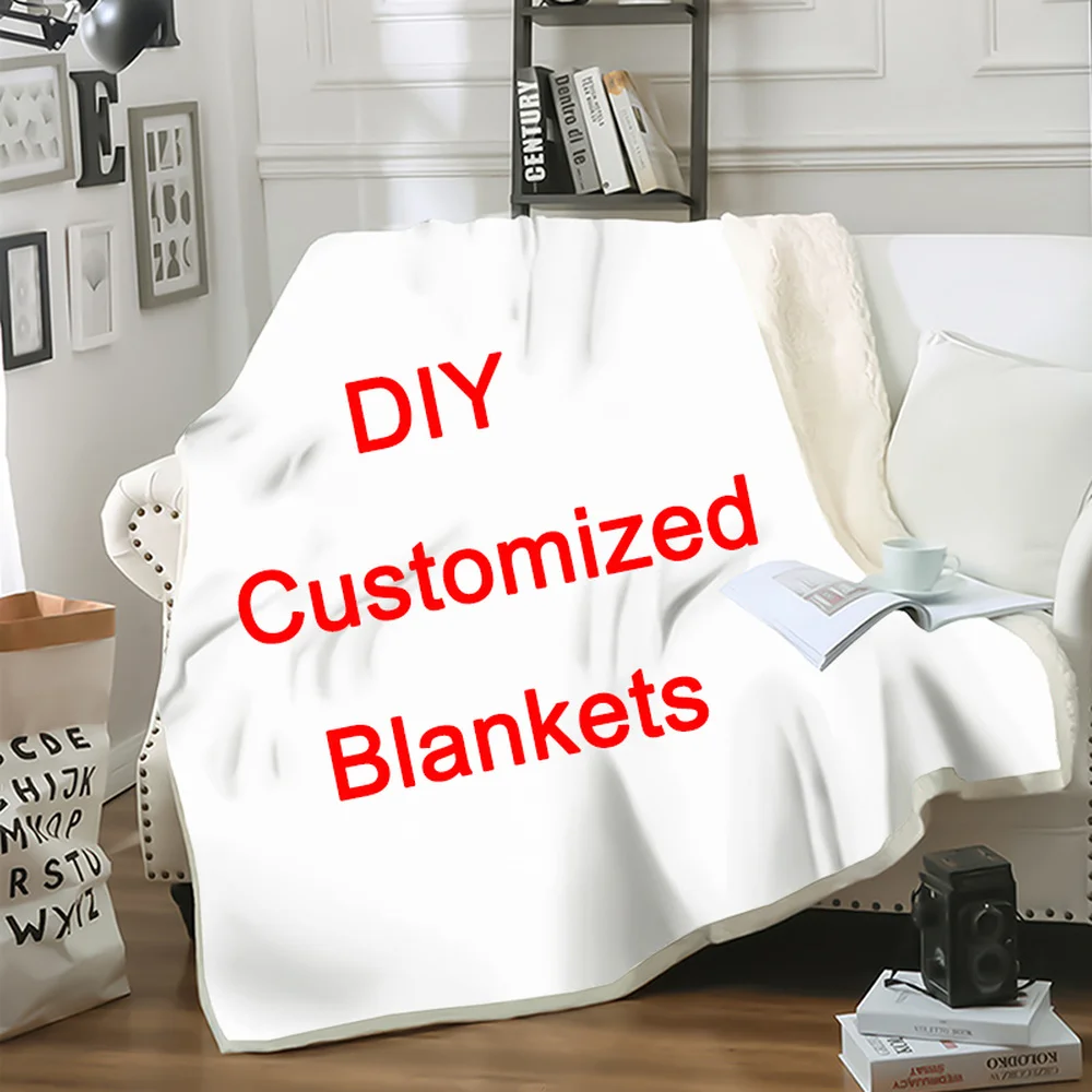 

Personality Pattern Character,Anime DIY Customized Blankets Bedspread for Plush Blanket Sofa Quilt 3D Print Travel Youth Blanket