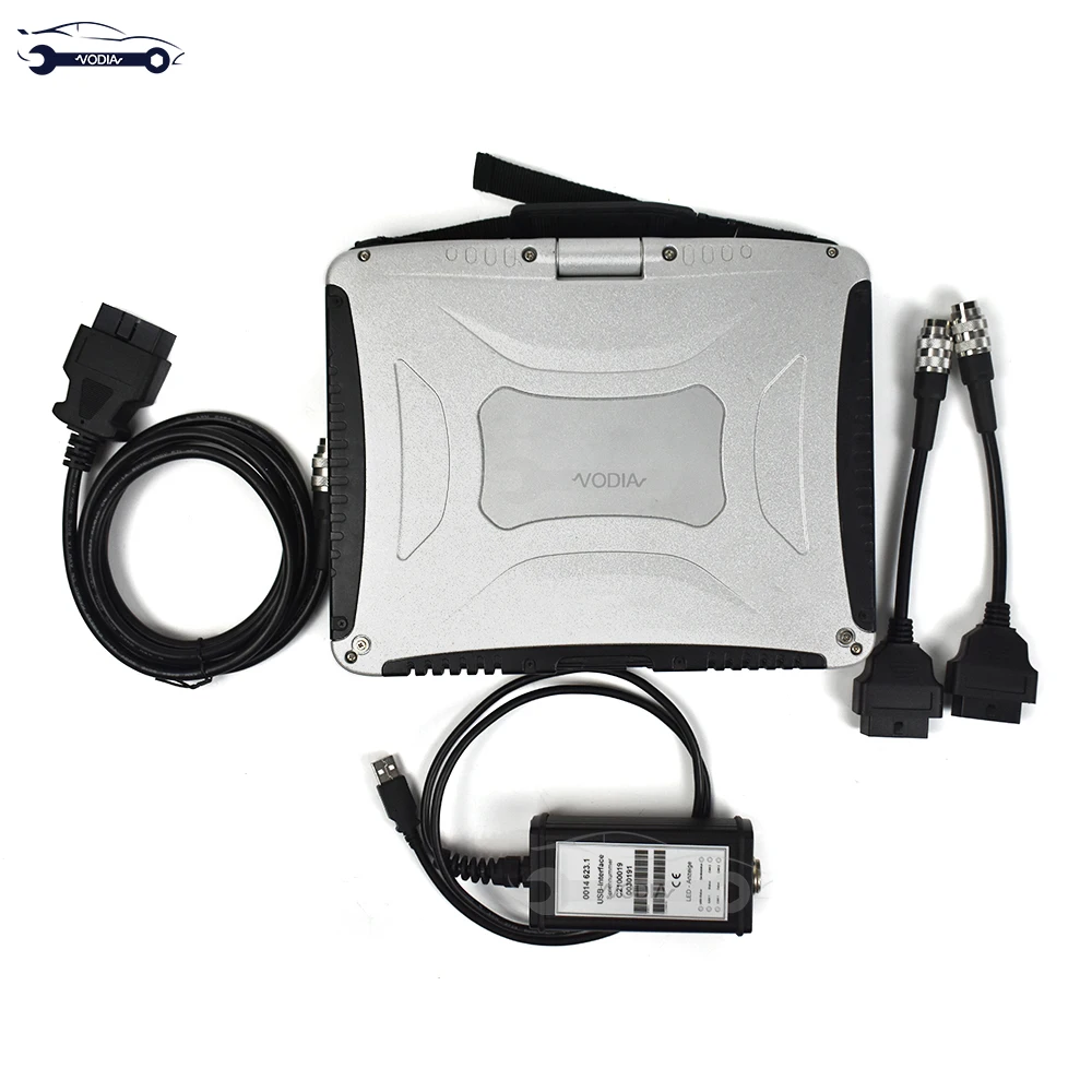 Сельскохозяйственный трактор грузовик диагностический инструмент Диагностический комплект (CANUSB) MetaDiag диагностическая система для CLAAS CDS с CF19 ноутбук