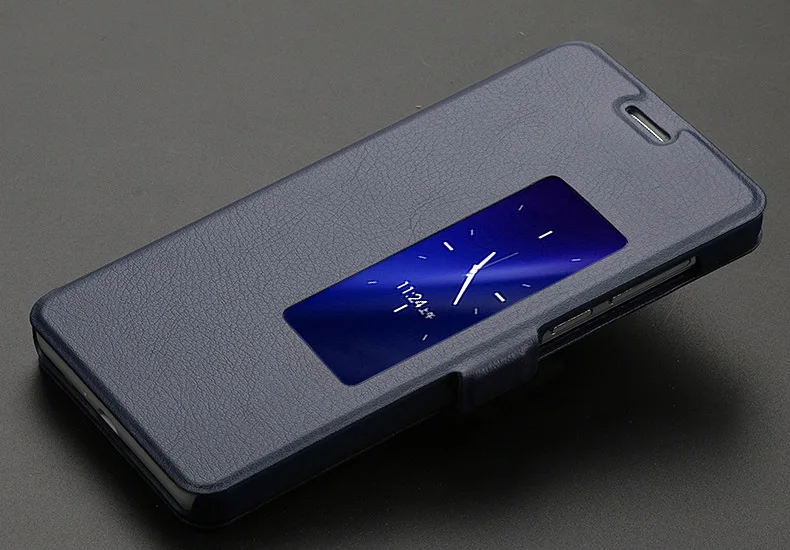 Роскошный кожаный чехол для huawei Honor 6 с откидной крышкой окошком 5 0 &quot Чехол Для