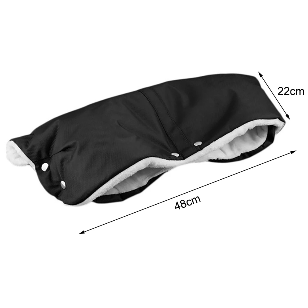 Детские зимние теплые перчатки для коляски муфта рук водонепроницаемая варежка