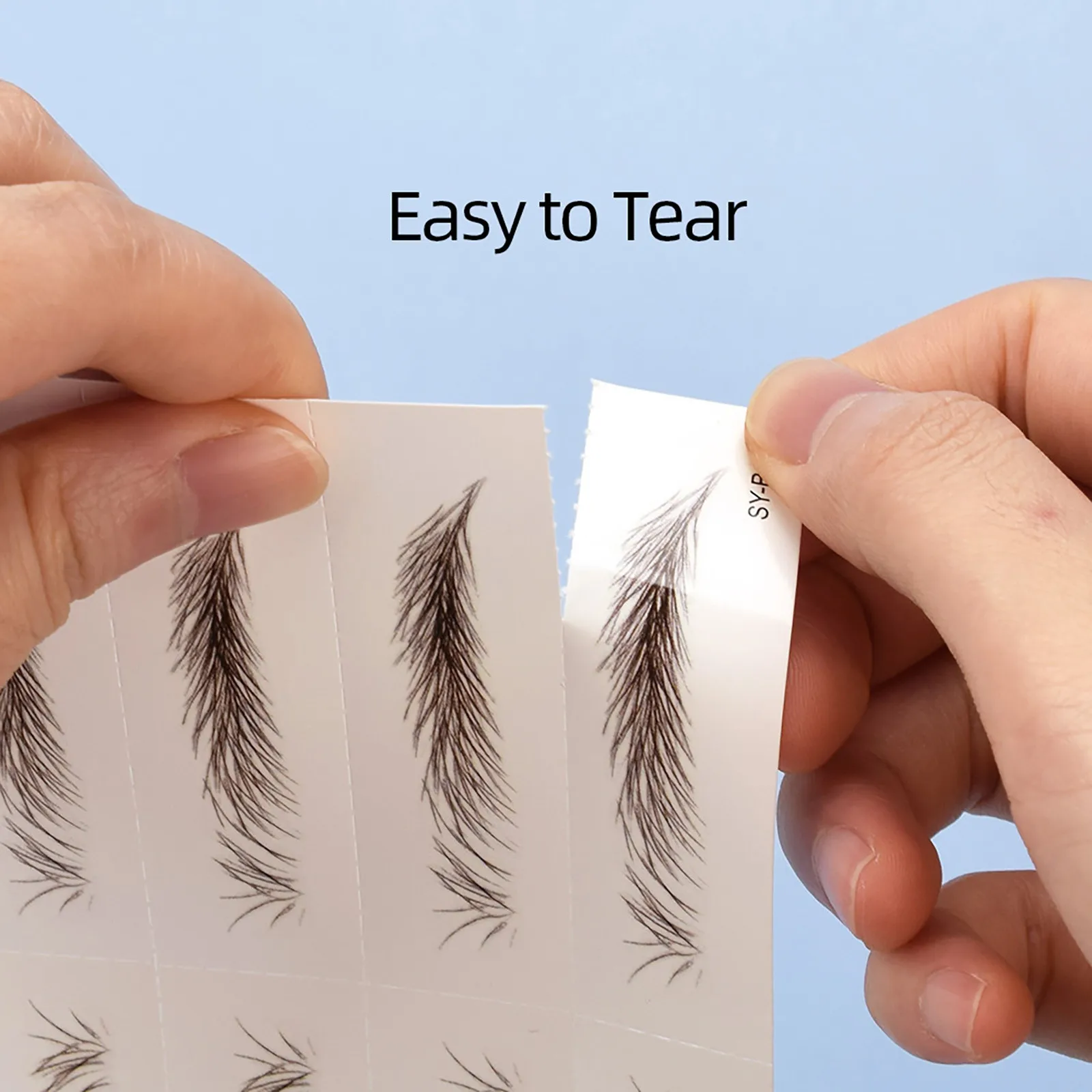 3D наклейка для бровей подлинный уход за бровями коррекция формы формирователь